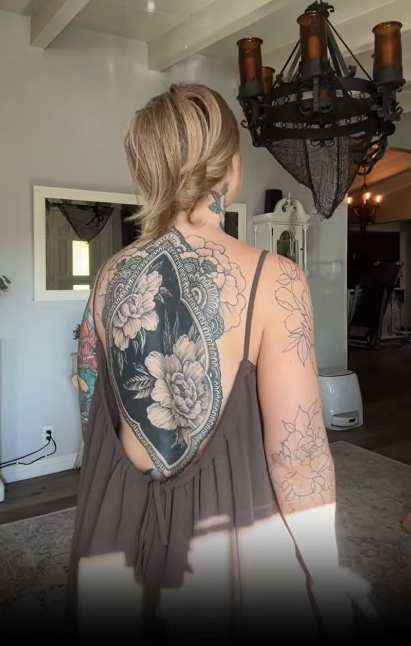 Cami Lounge's Backless Lounge Dress 